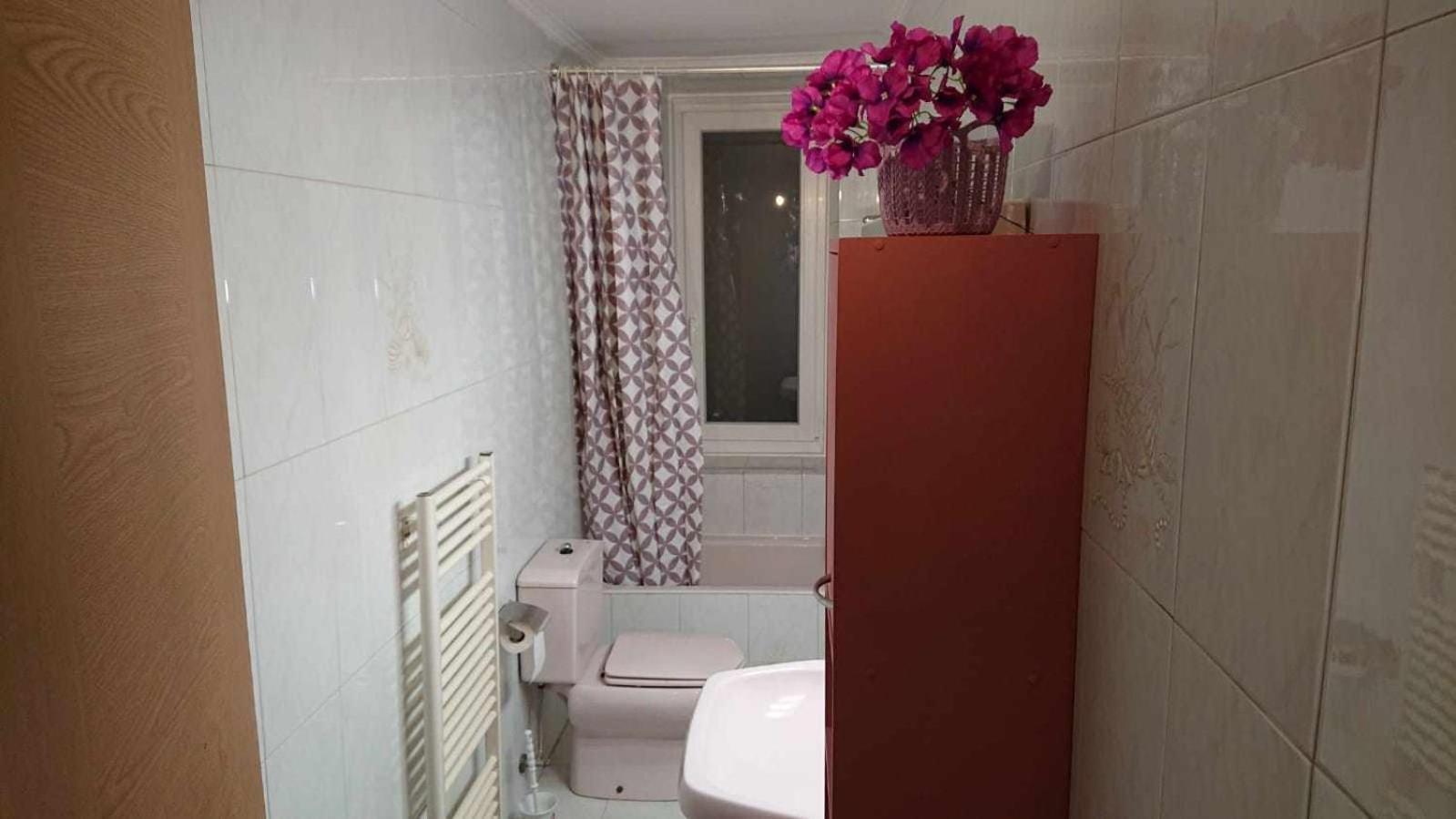 Piso Rio Nervion 15 Minutos Bilbao Apartment Ugao-Miraballes Bagian luar foto